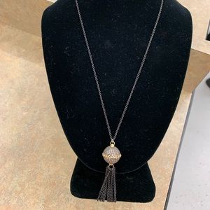 Armenta pave’diamond (real) 18YG 30”-32” necklace